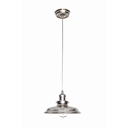 Maxim Lighting Mini Hi-Bay 1-Light 11" Wide Satin Nickel Pendant Light 25022SN/BUI